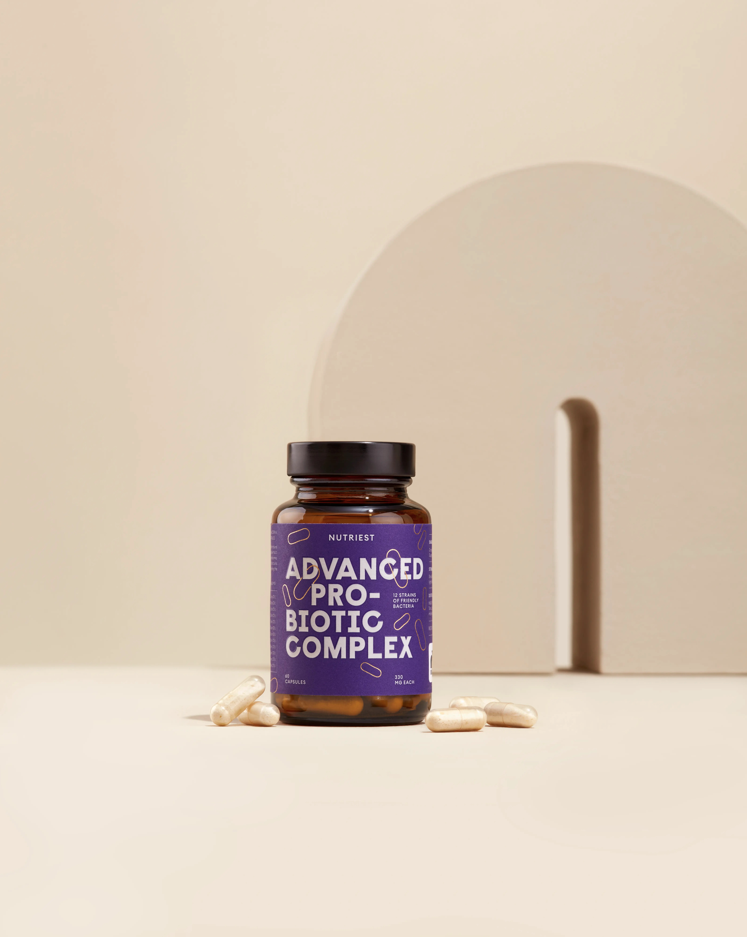 Capsules avancées de complexe probiotique