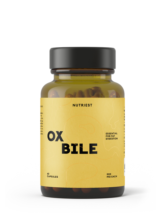 Capsules de bile de bœuf biologique élevé en pâturage