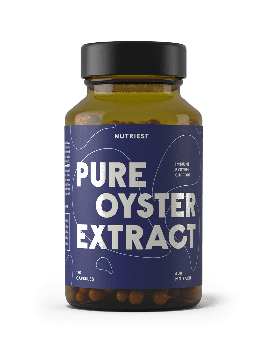 Extrait d'huître pur en capsules